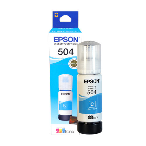 Epson 504 - 70 ml - cián