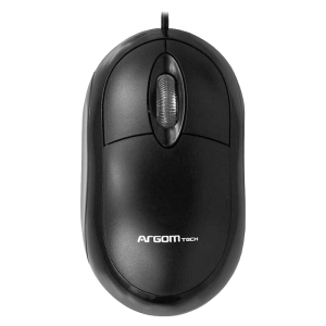 Mouse Alámbrico Argom Classic Óptico 800DPI Negro