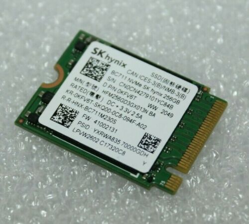Unidad SSD M.2 2230 256GB SKHynix NVMe Bulk