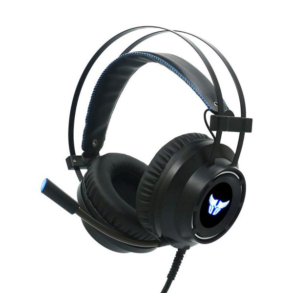 Audífonos tipo Headset Argom Combat HS46 3.5mm con Micrófono Negro