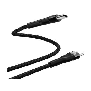 Cable USB-C a USB-C Argom ARG-CB-0047BK Carga Rápida 1.8 Metros Negro